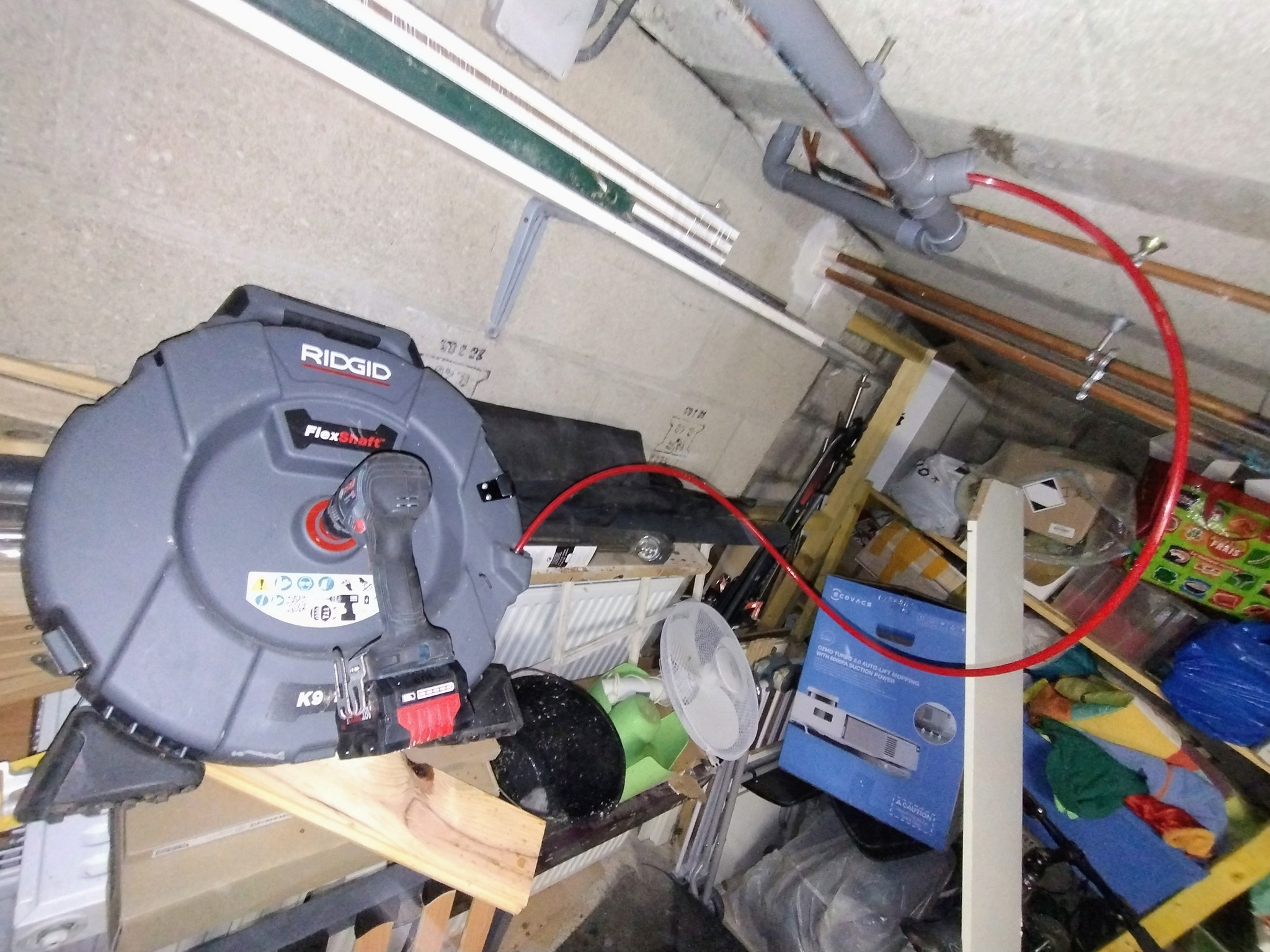 Dégorgement canalisation